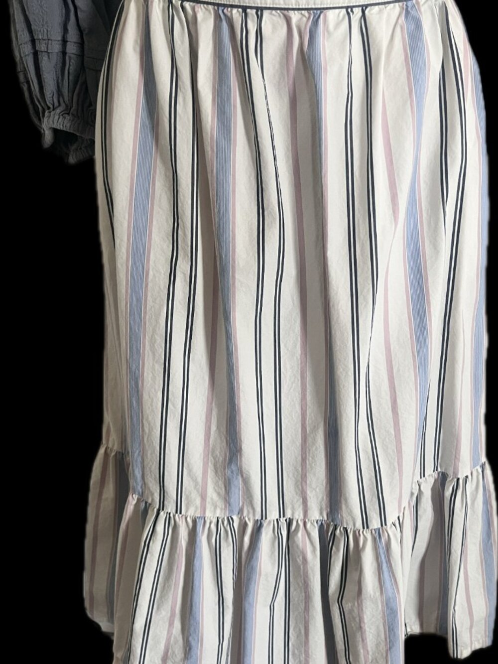 Universal Thread 100% Cotton Midi Skirt & A New Day Crop Top Beach Outfit M - Picture 2 of 5